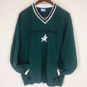 VTG 90s XL Converse Spell Out Pullover Windbreaker